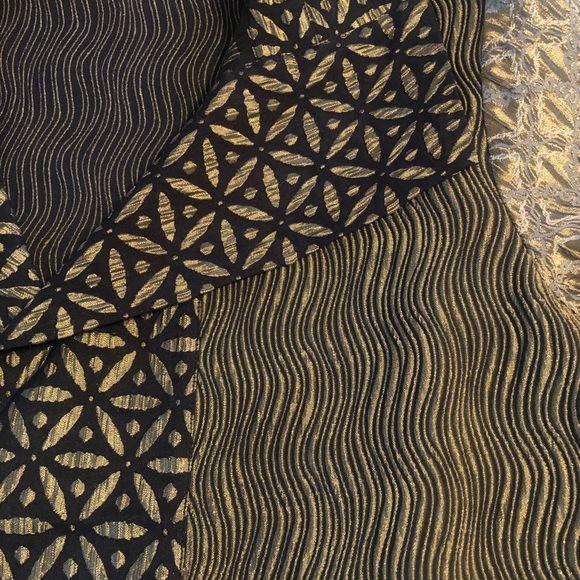 CHICO'S * NWOT Green/Black Metallic Kimono Jacket - Picture 9 of 9